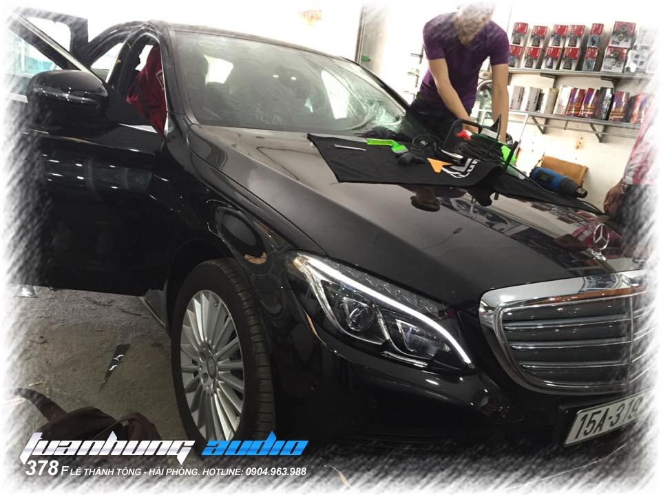 dan phim llumar hai phong cho mercedes
