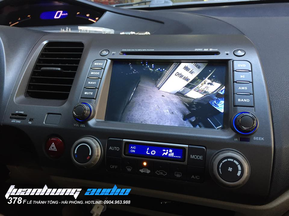 Lắp phụ kiện cho ô tô Civic 20092