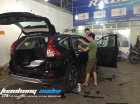 Lắp đặt phụ kiện cho ô tô CRV 2016, CRV 2015